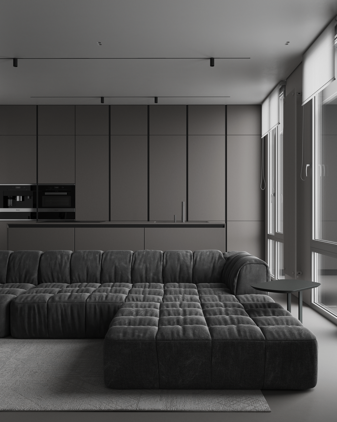 简约轻奢大平层丨澳大利亚丨Diana Stoieva-62