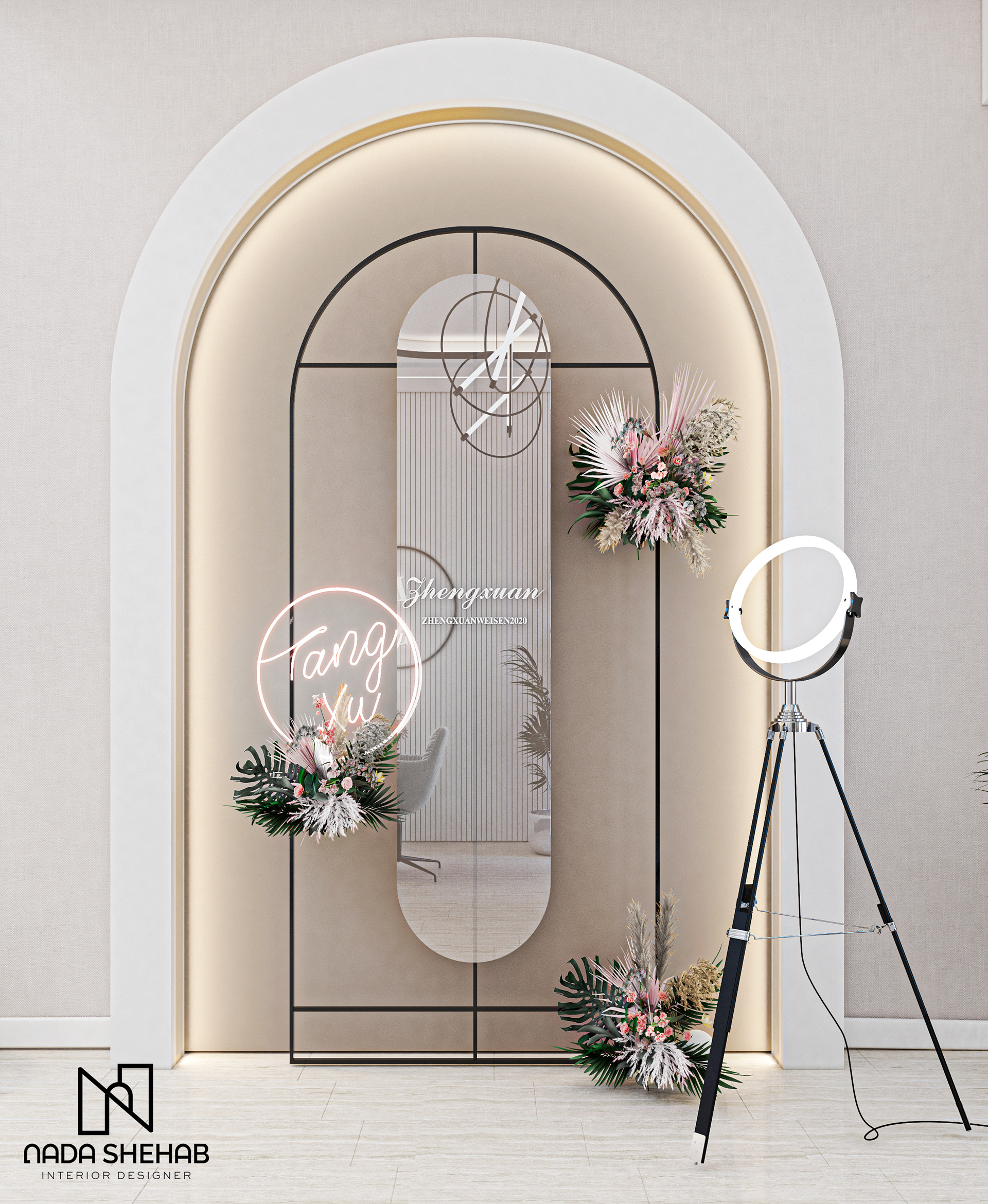 BEAUTY SALOON美容沙龙丨沙特阿拉伯丨DESIGN PASSION OFFICE,NADA SHEHAB-11