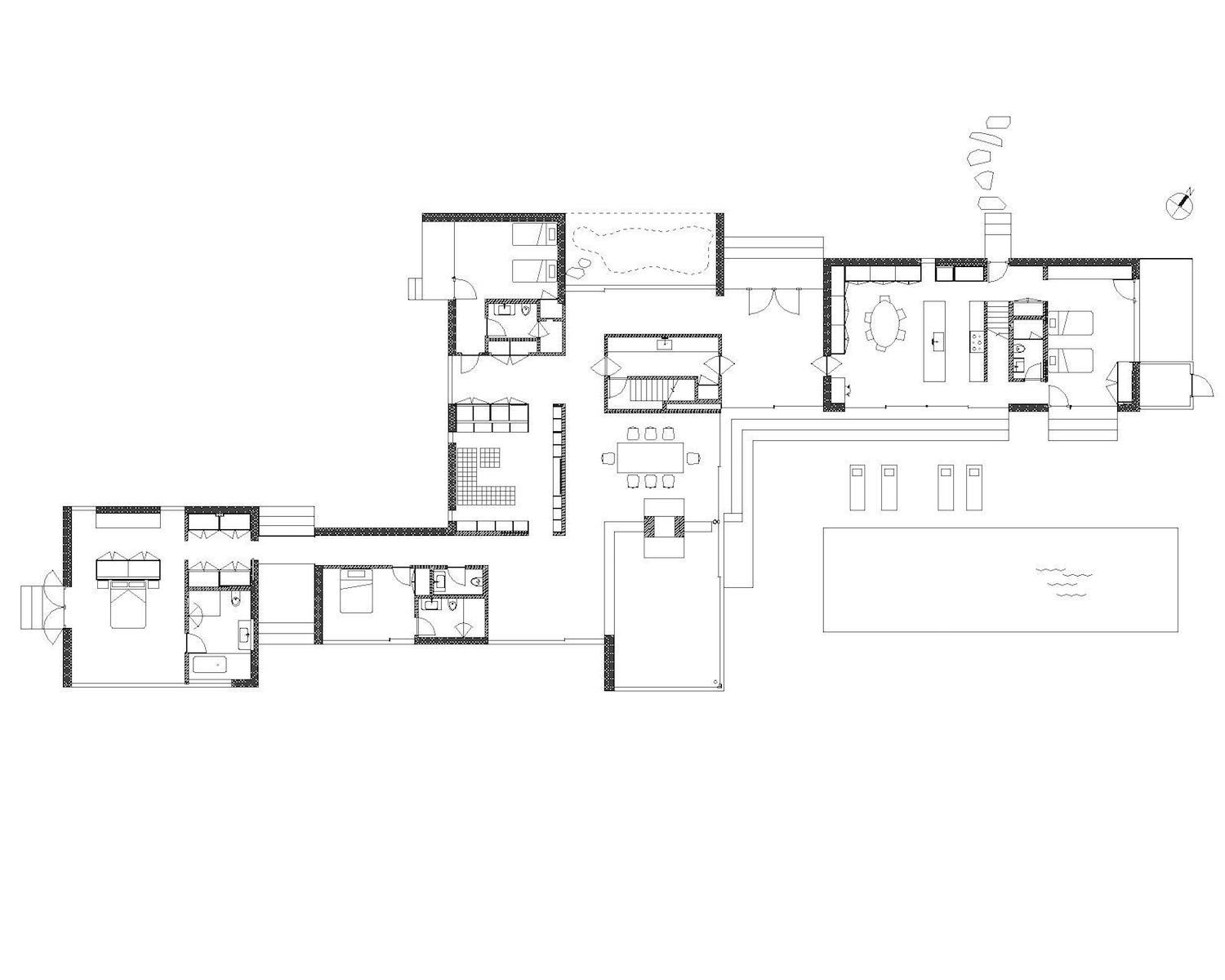 Weekend home built on the south shore of Long Island having large sliding glass doors to experience the landscape around the house   Page 2 of 2   CAANdesign  Architecture and home design blog-10