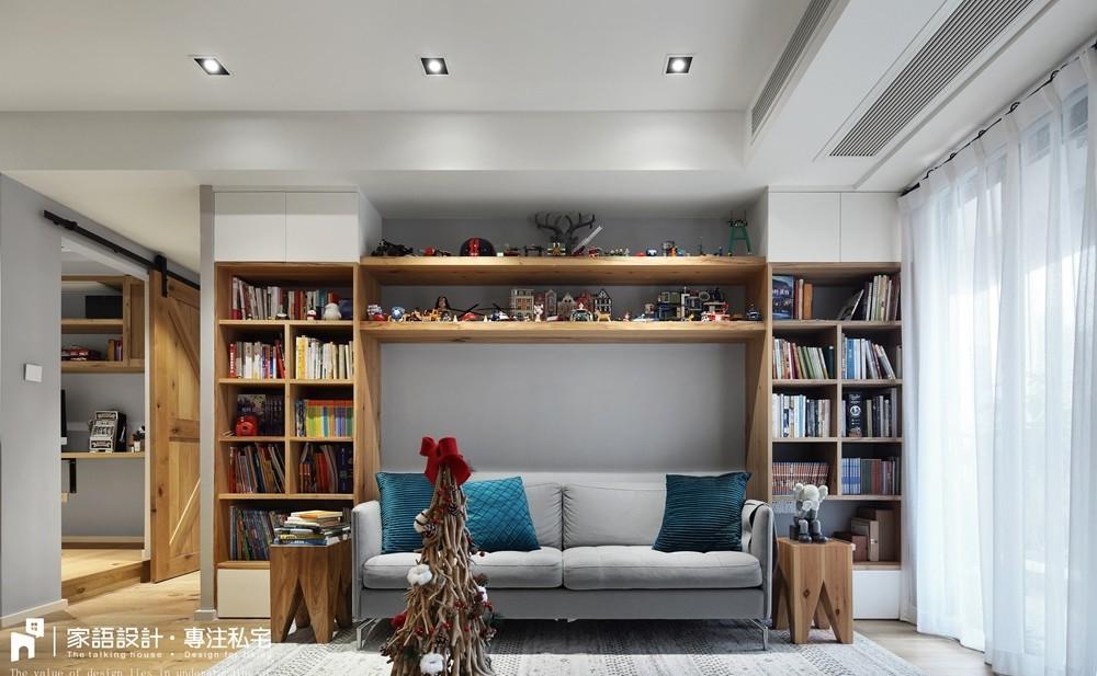 广州家语设计 | 自然美学与童趣共融的平层空间-3