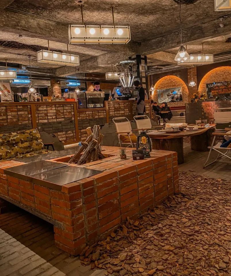 低成本露营风餐厅设计-16