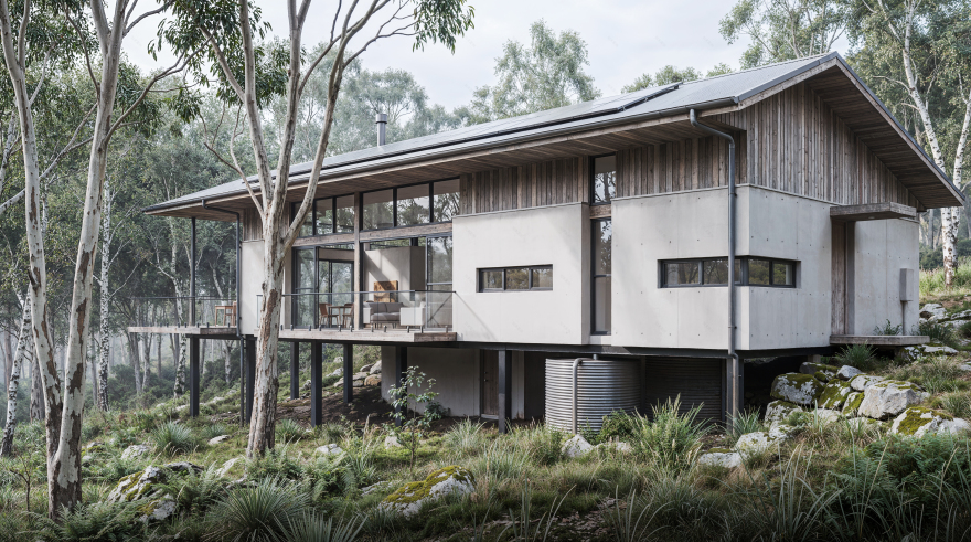 Coastal Canopy Retreat(海岸树冠静居)丨LHB Design Studio-13