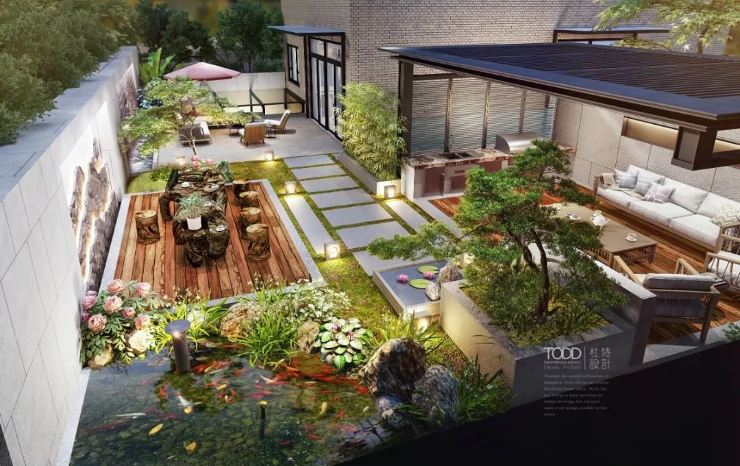 天颐华府 | 多元风格融合的别墅设计-0