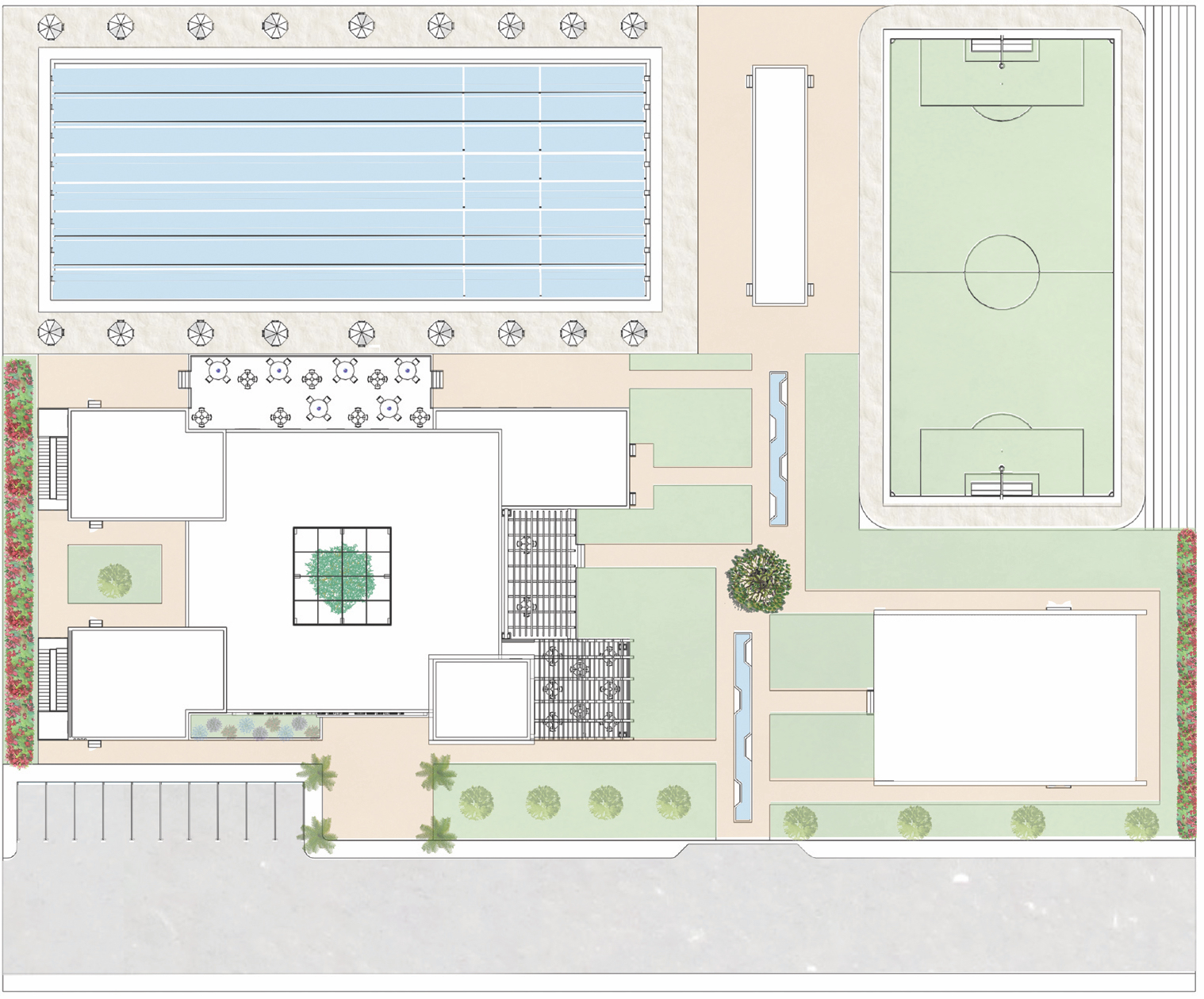 因巴巴青年中心丨埃及丨开罗大学工程学院建筑系-14