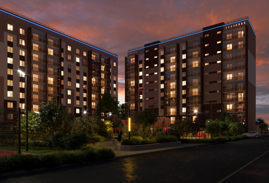 公寓楼庭院设计-17