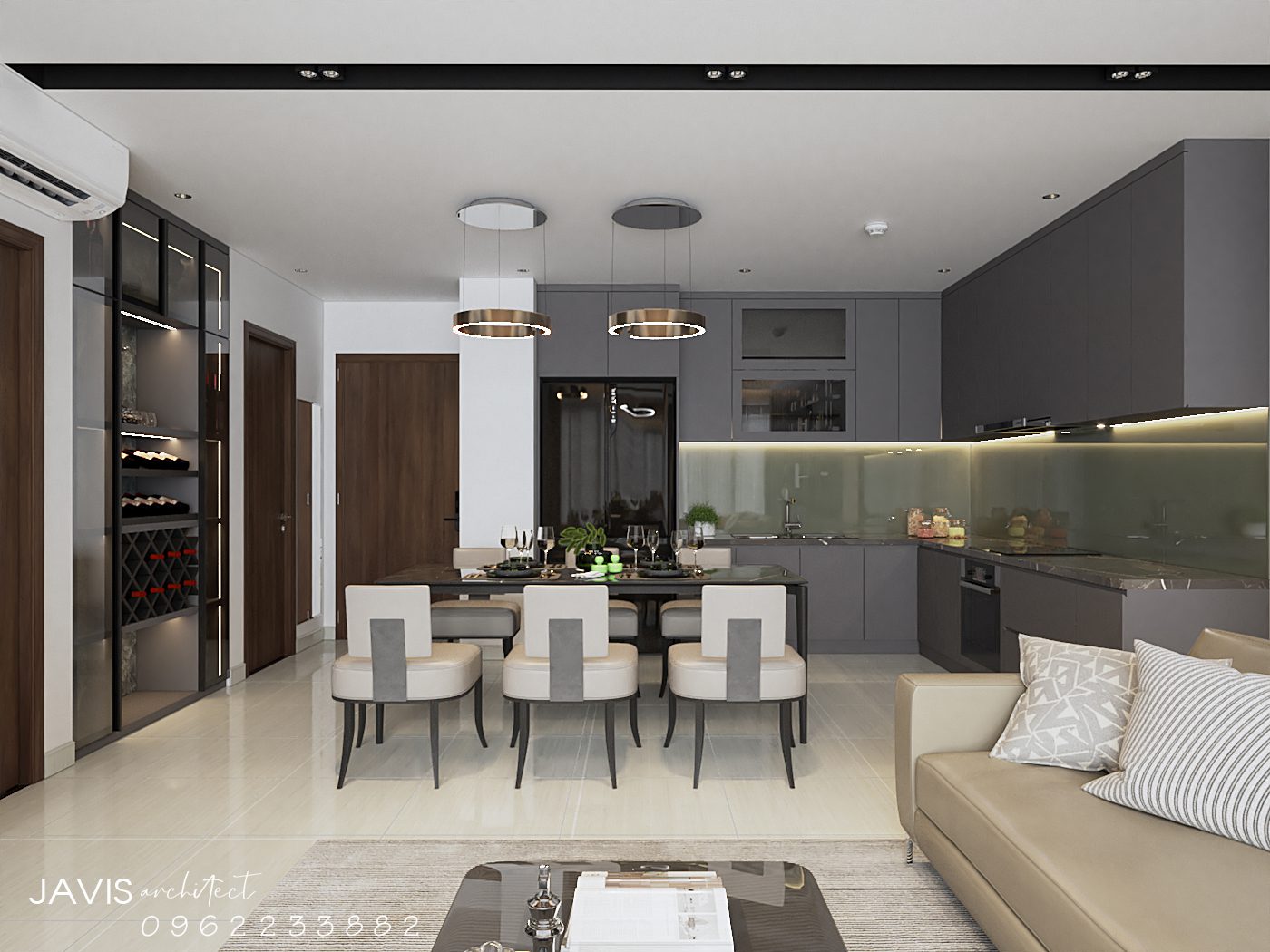 13945. Free Sketchup Apartment Interior Model Download-14