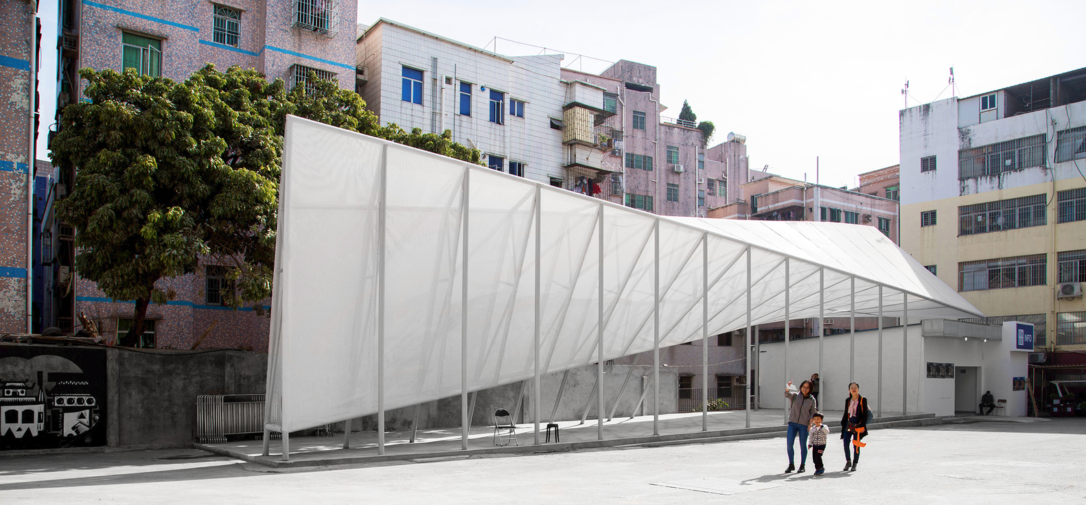 深圳南山城中村新公共空间 · 弹性战略与混合行为-40