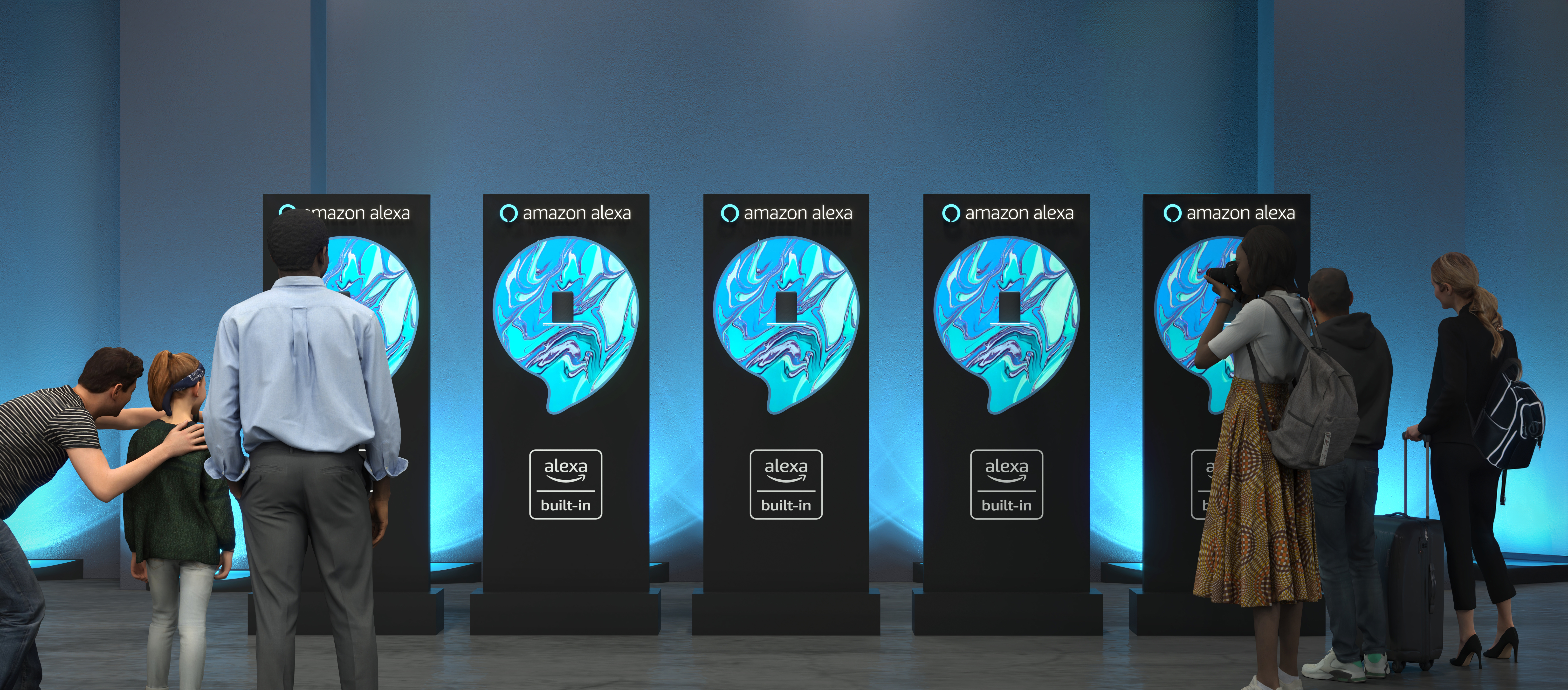 Amazon Ale·a 产品展示舞台设计丨沙特阿拉伯利雅得-15