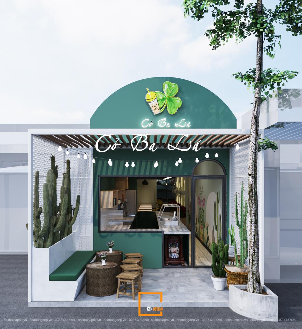 Cỏ Ba Lá奶茶店设计丨越南丨KenDesign-15
