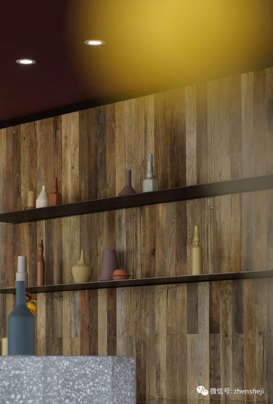 莫兰迪色草原深处的“奥伦达部落五色天路小镇”餐厅-52