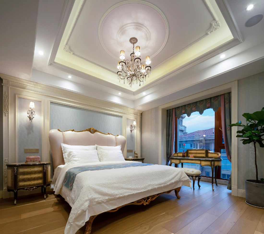 意米软装丨大平层的中式风雅-7