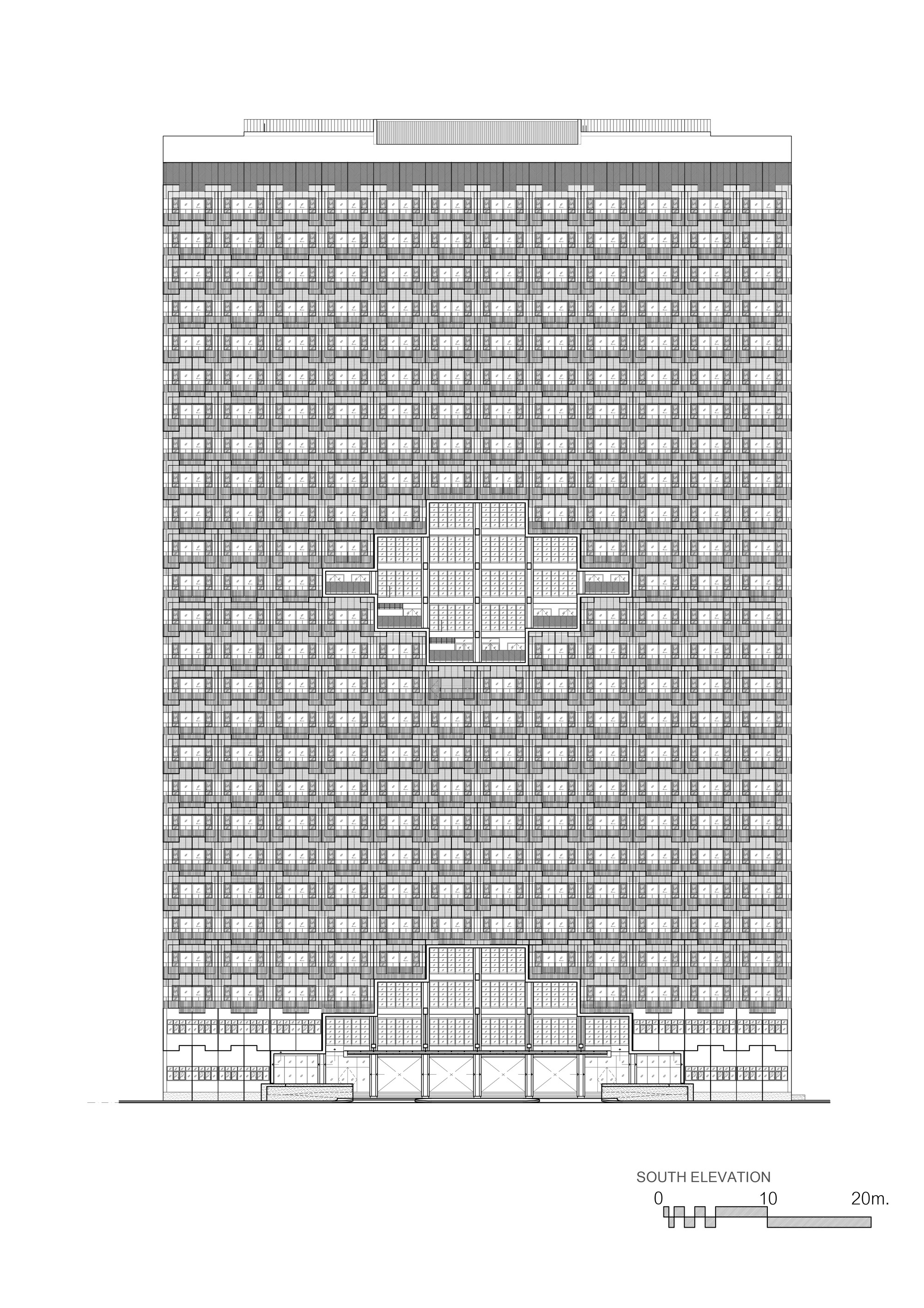 护士宿舍朱拉隆功纪念医院丨泰国曼谷丨Plan Architect-28