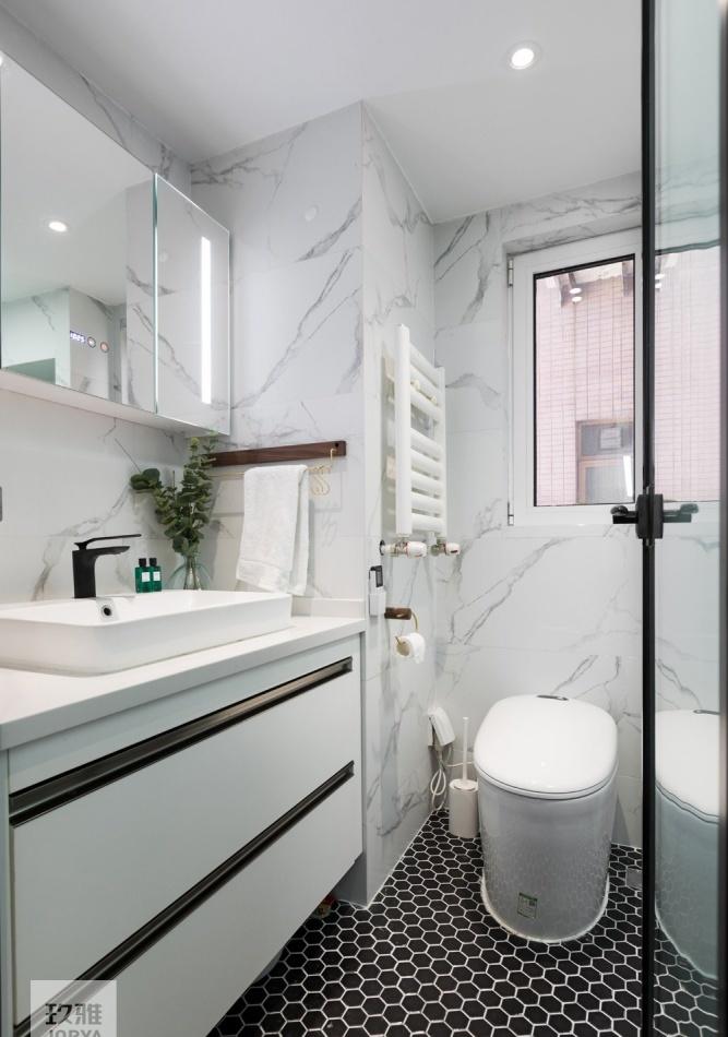 玖雅平层设计 | 异形客厅的完美破局-108