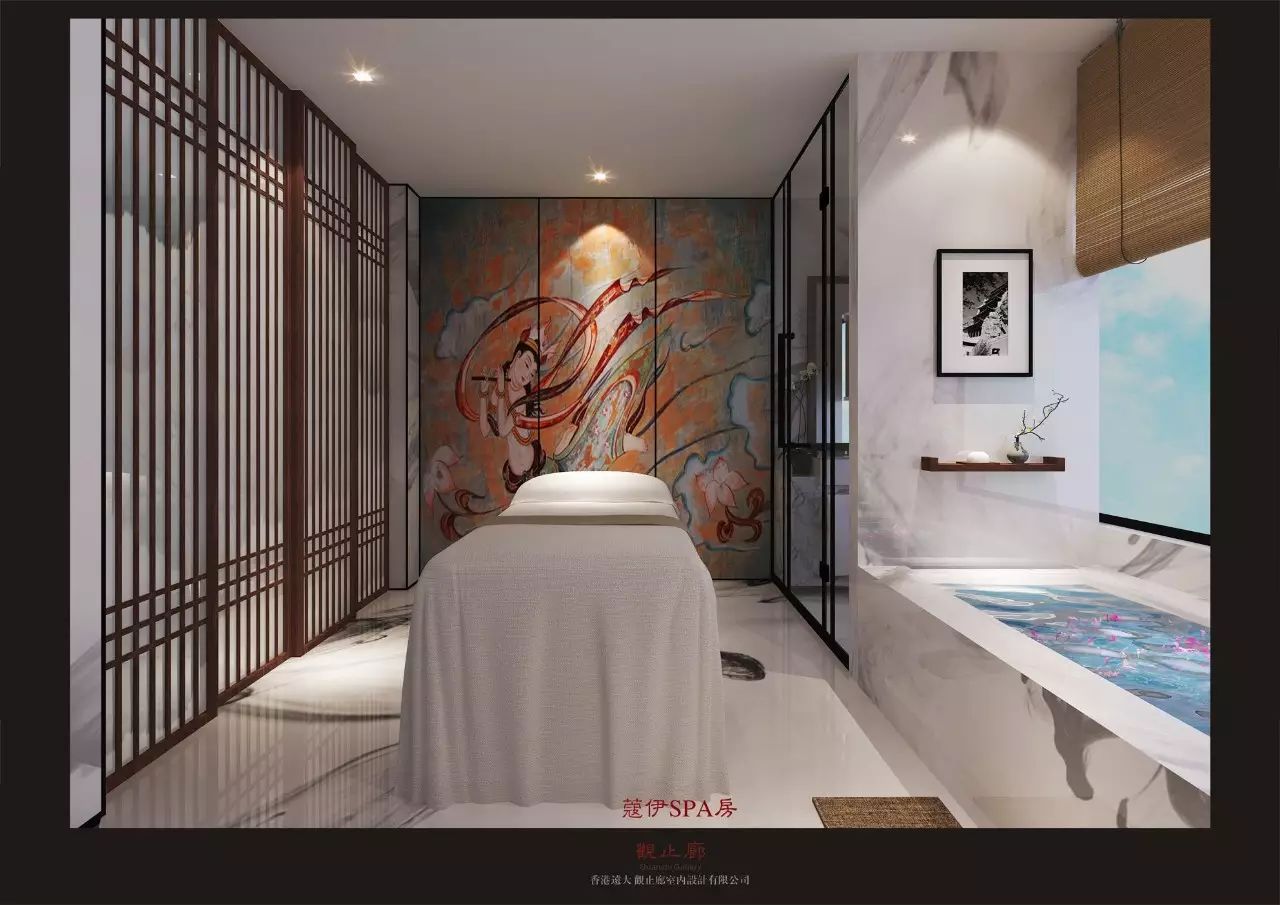 "滴墨成迹"的蔻怡 SPA | 温婉柔情,创新诠释东方文化-54