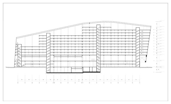 人造紅色峽谷，廣州白雲國際會議中心／BURO II + CITIC | FAM-63