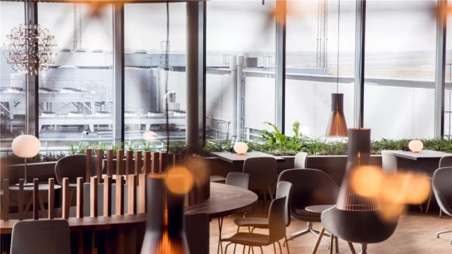 哥本哈根机场明捷贵宾休息室 | 绿色北欧风情的舒适港湾-21