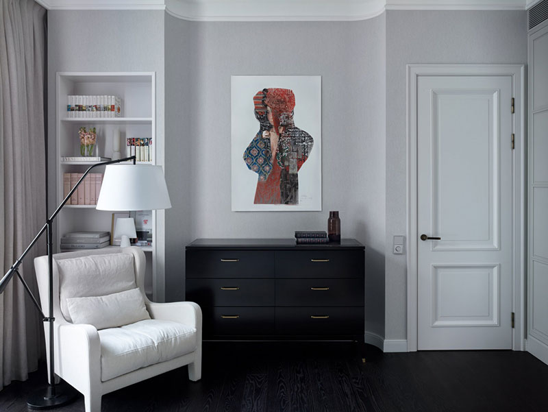 莫斯科单身公寓 | 重塑格局，创造独特生活空间-12