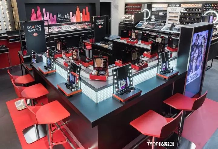 纽约MAKE UP FOR EVER彩妆旗舰店设计-11