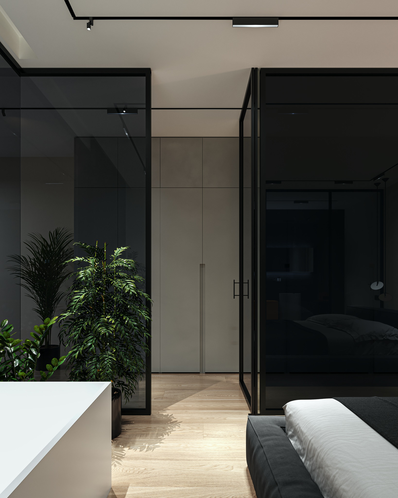 中性高级灰空间 矜持而优雅-10