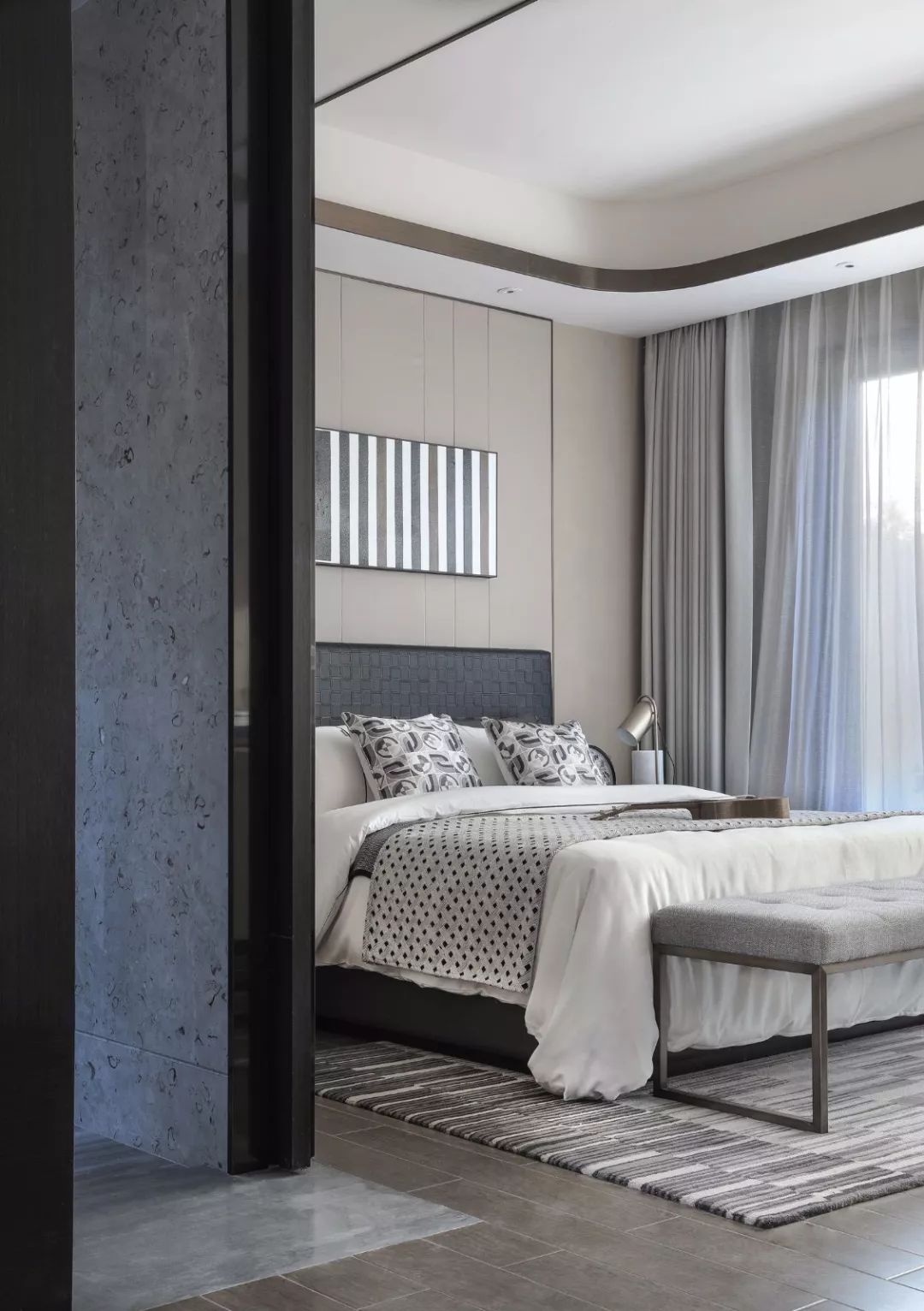 实地·三亚海棠华著 | 新中式高级灰，打造东方美学空间-29