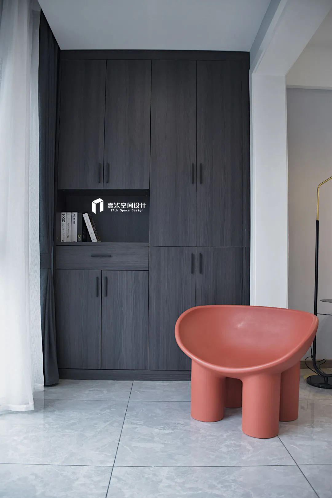 《静·觅》·湘江半岛 117 平简约设计丨one seven space design-43