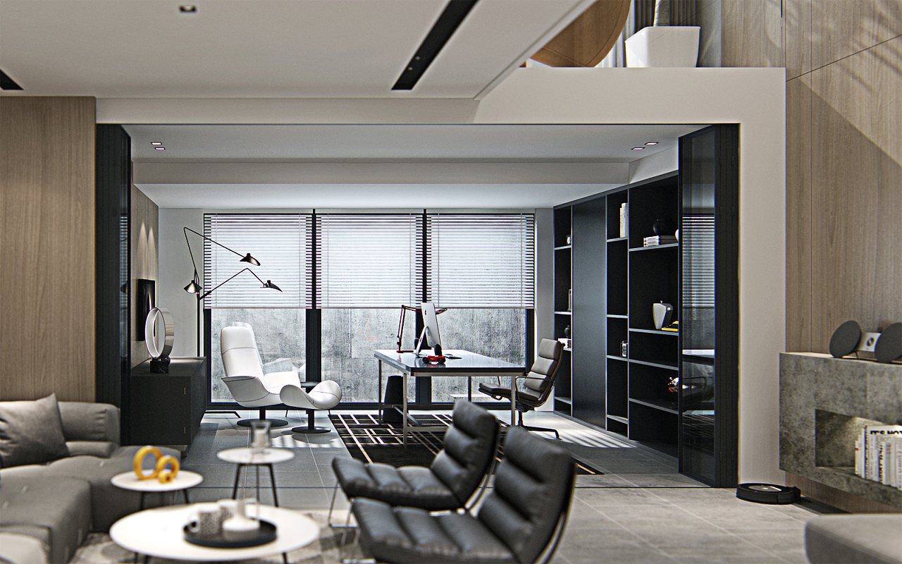 九龙仓兰宫五居室设计-12