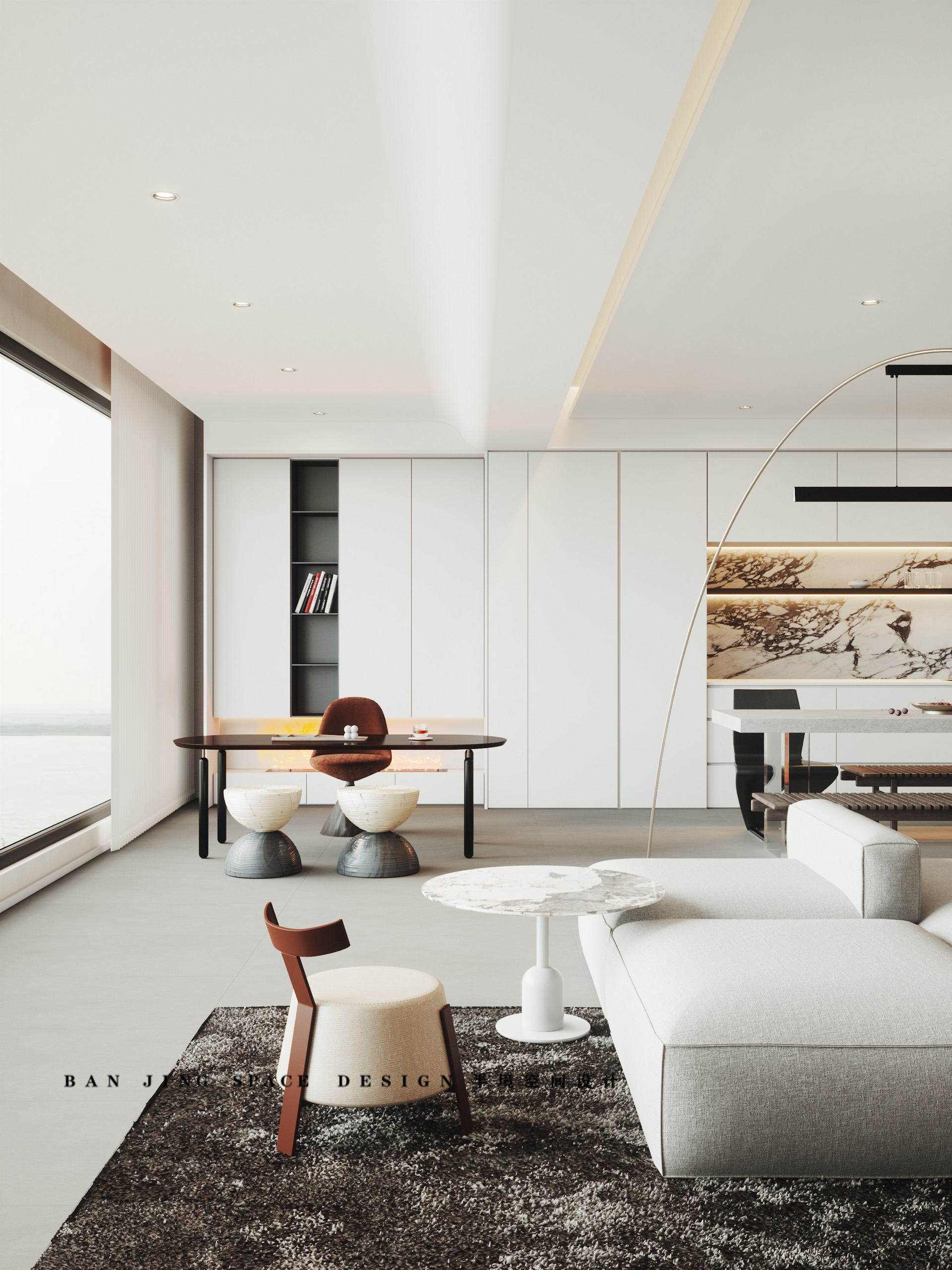 江山悦（精装改造）丨半境空间设计-8