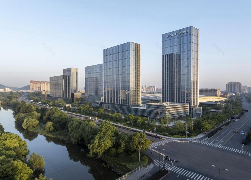 西奥电梯产业园三期丨中国杭州丨goa大象设计,亚景景观设计,苏州金螳螂建筑装饰-10