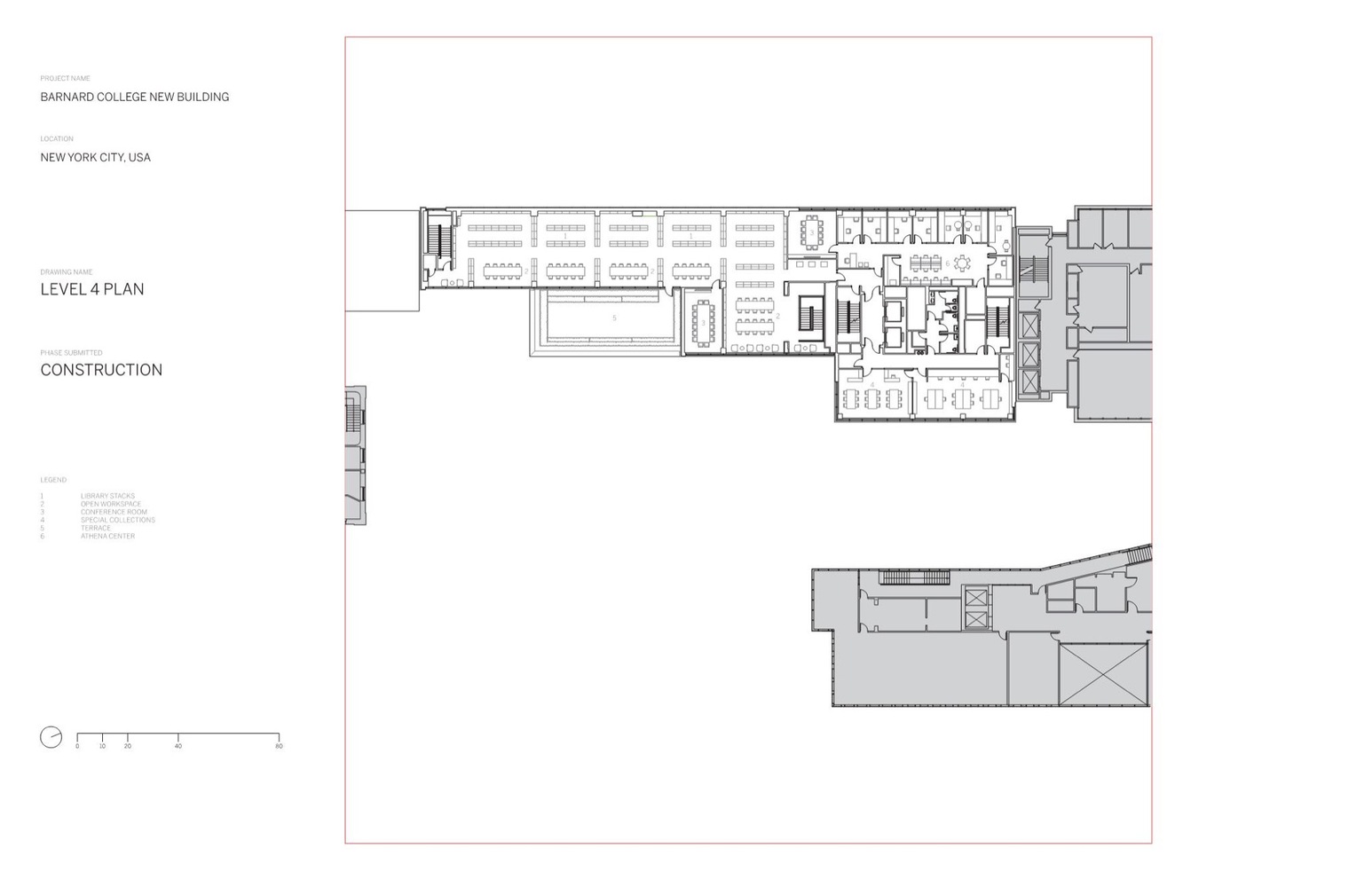 巴纳德学院，米尔斯坦中心  SOM-66