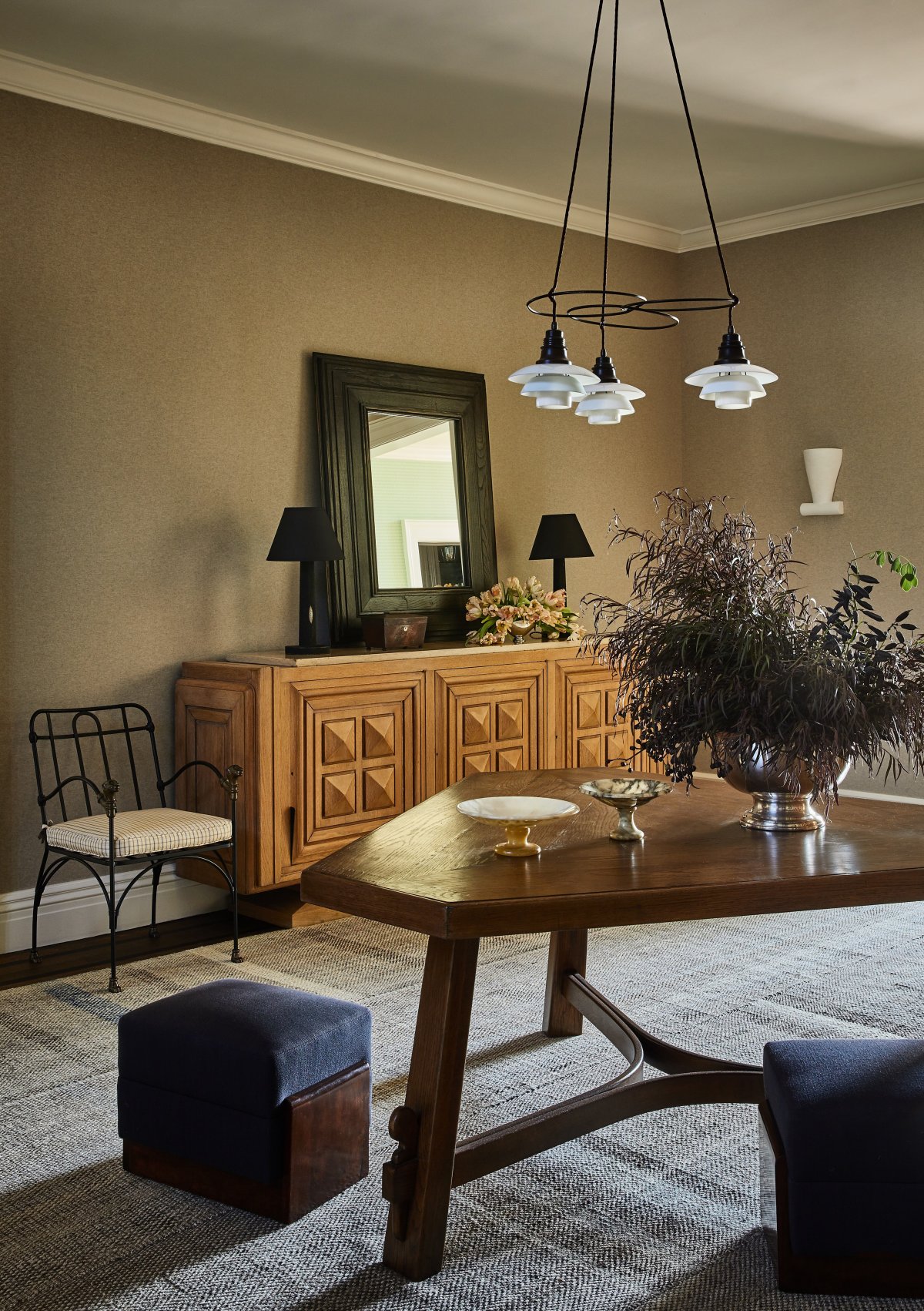 加州风情融入东海岸传统的格林威治住宅改造丨美国康涅狄格丨Mike Moser-18