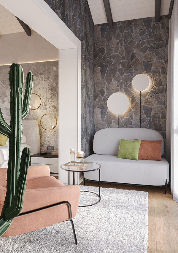 三层住宅室内外设计项目丨西班牙巴塞罗那-45