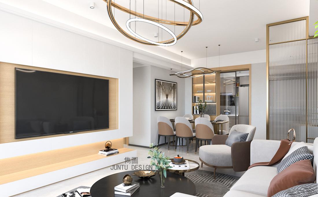 广州天河区 120m²现代轻奢收纳之家丨中国广州-0