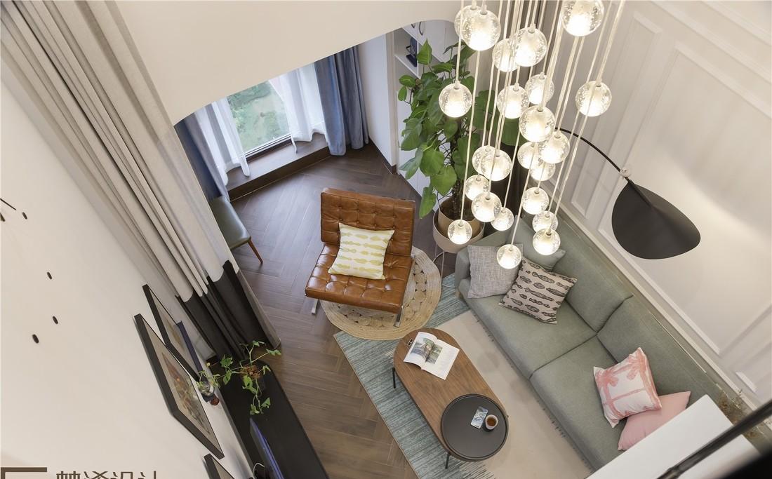 梵浠设计丨公寓丨温暖北欧风家居空间-2