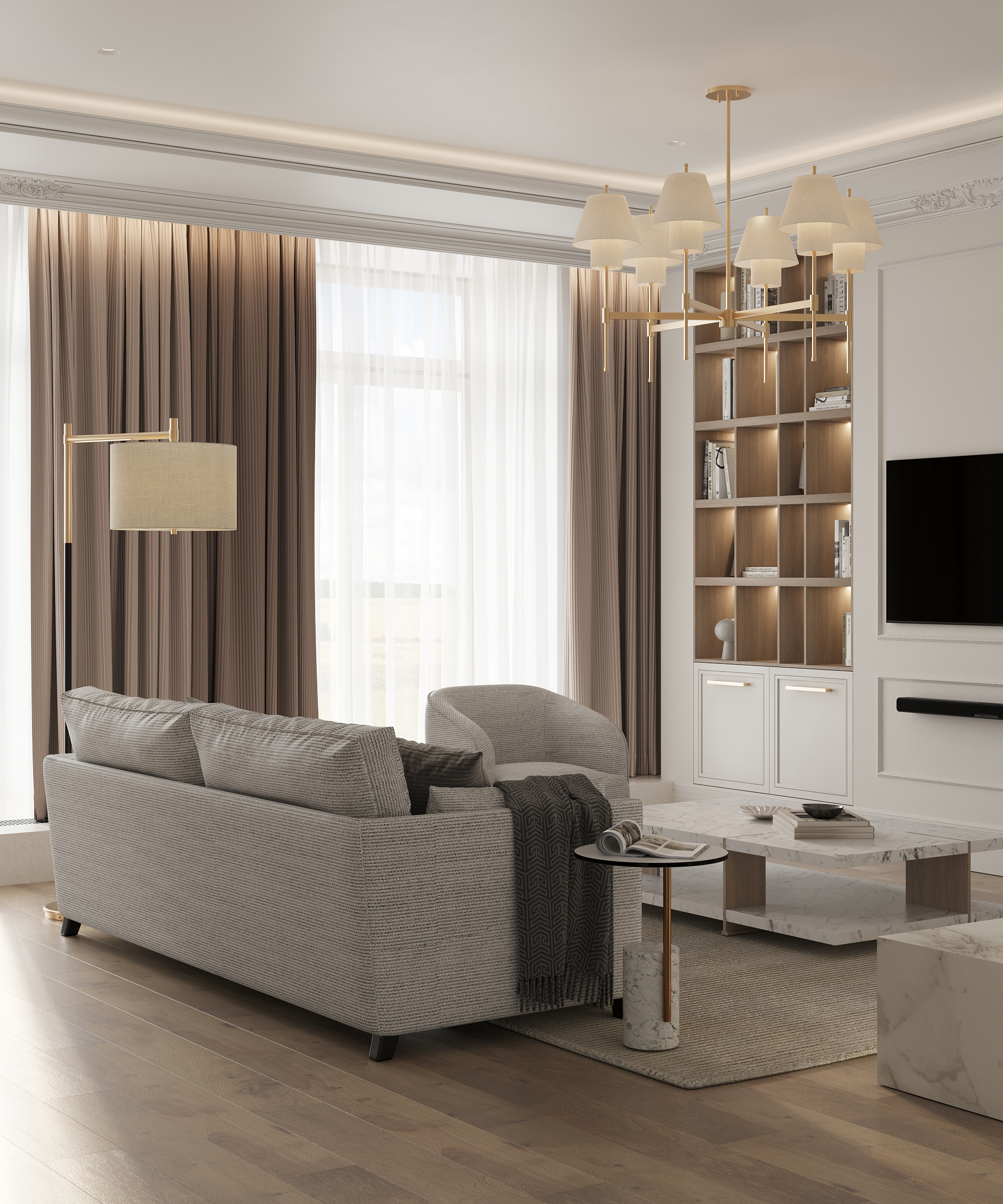 顶层公寓丨俄罗斯圣彼得堡-12