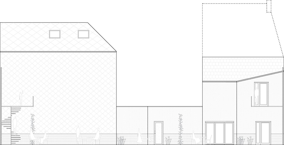 Boris & Maurice住宅与街角酒馆丨比利时丨FELT architectuur & design-45