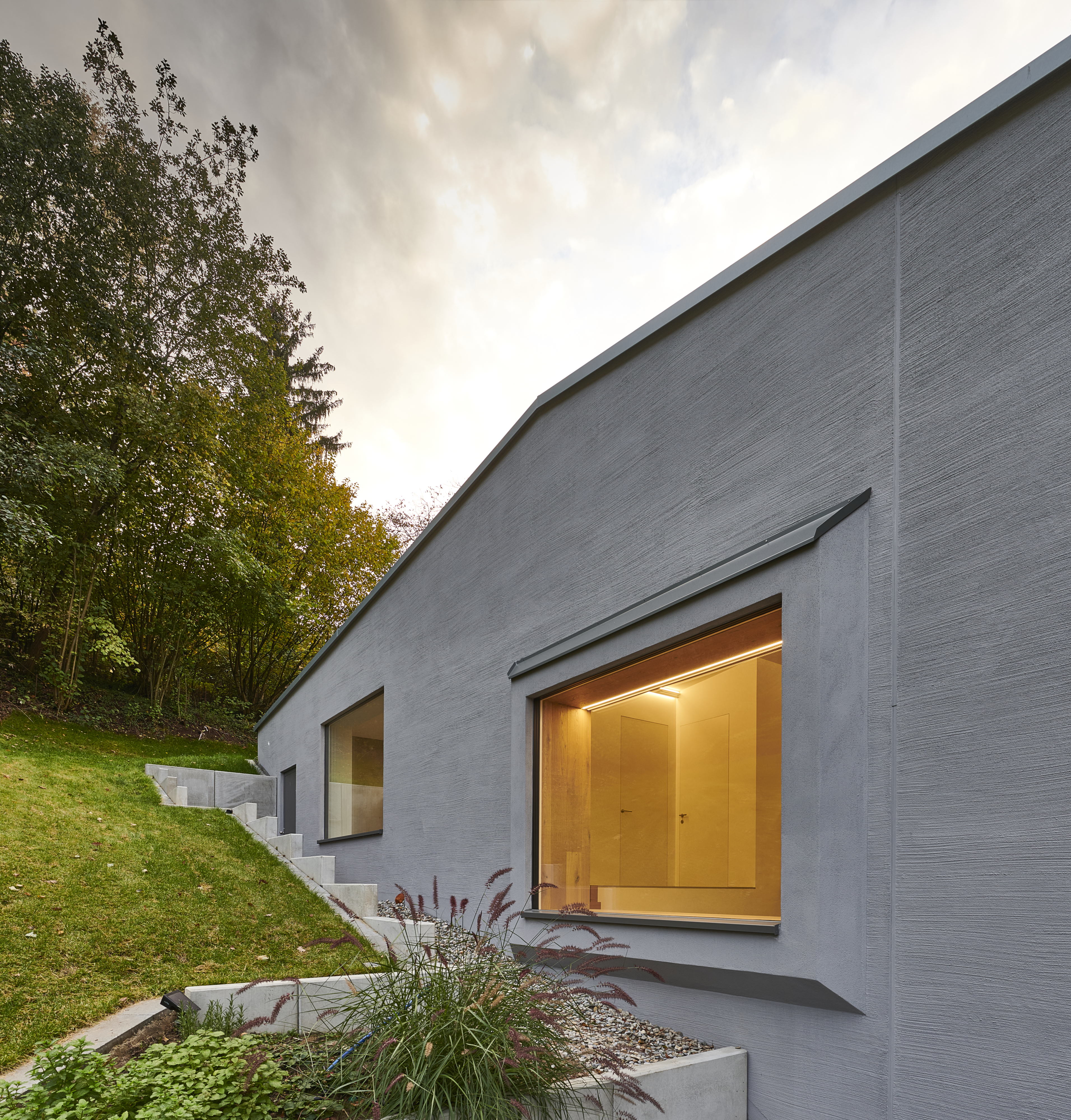 城堡山下的住宅与古橡树共生-6