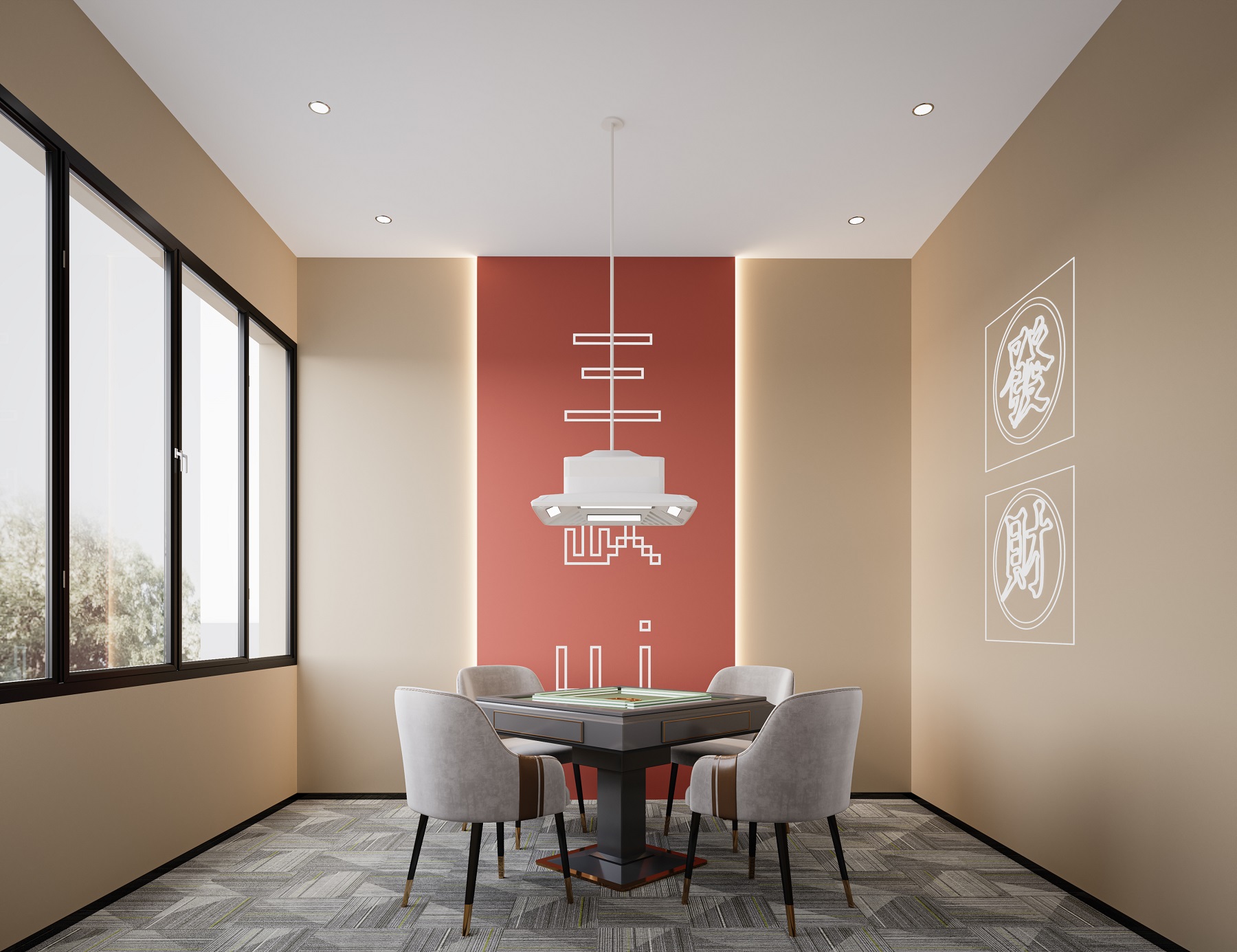 台球室——白龙马效果图-0