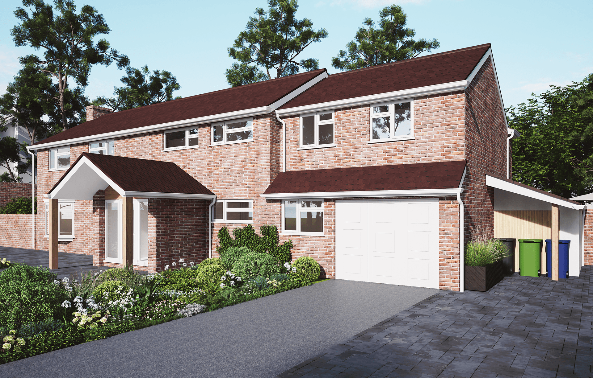 two story-side extension with a loft conversion-1