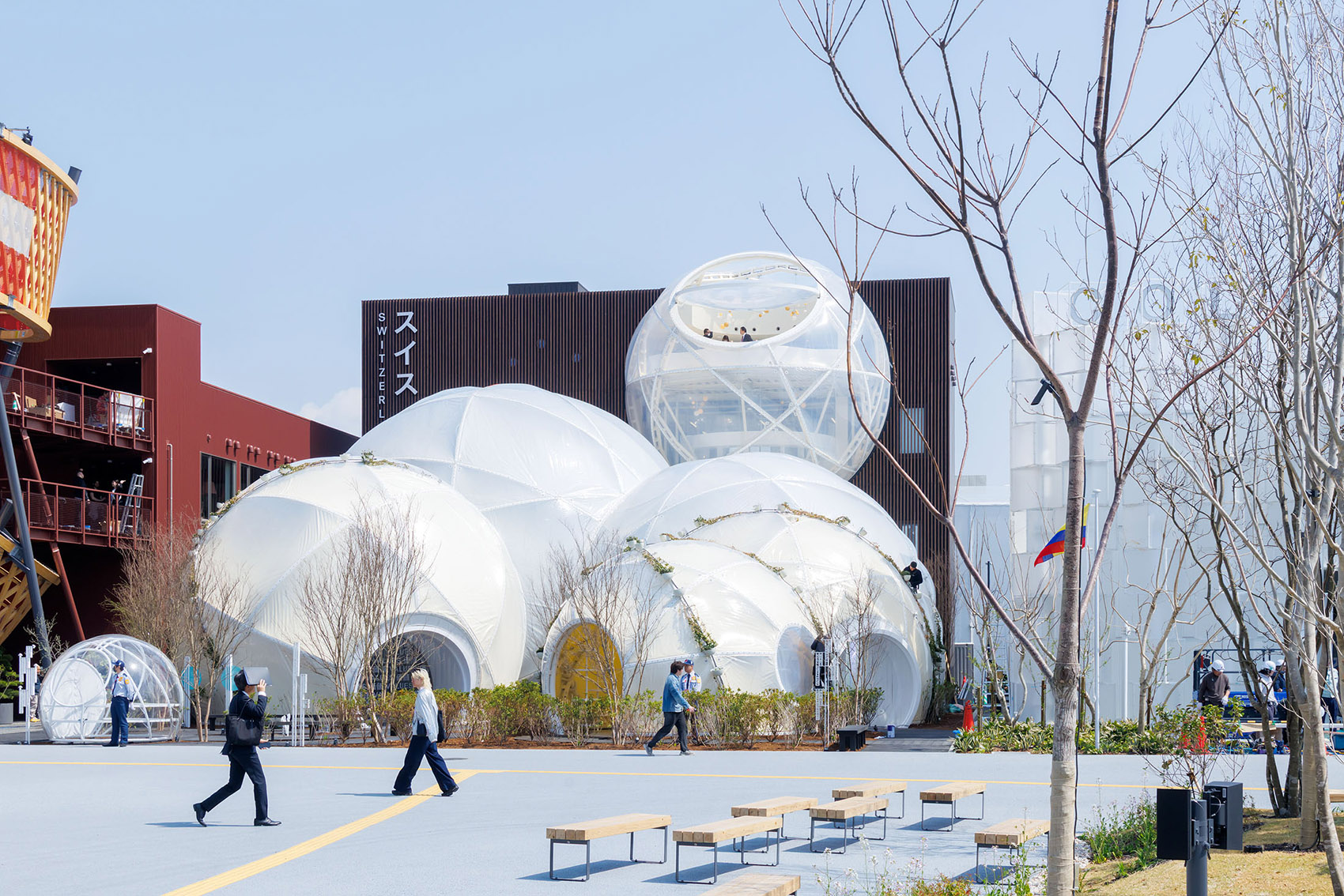 大阪世博会瑞士馆丨日本大阪丨Manuel Herz Architects-5