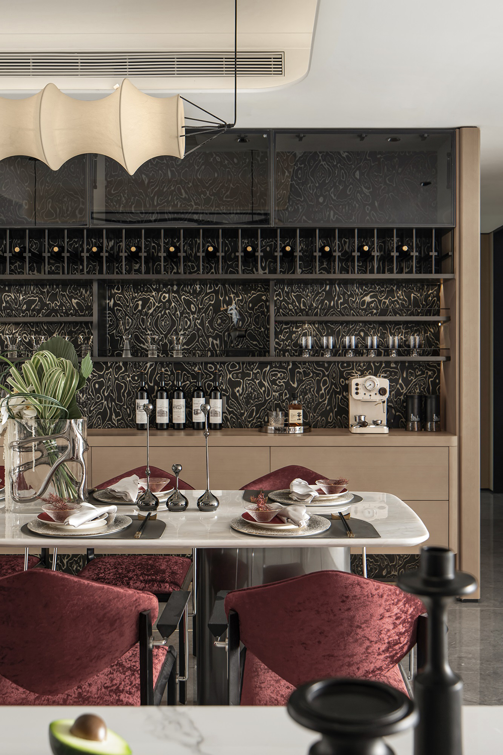 孝感九烨鼎观如院小区大堂,样板间丨中国孝感丨太谷形上-35