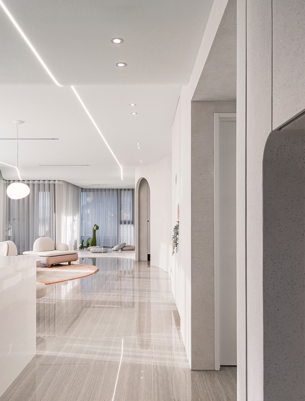 蓝天白云触手可及 顶层亲子公寓-15