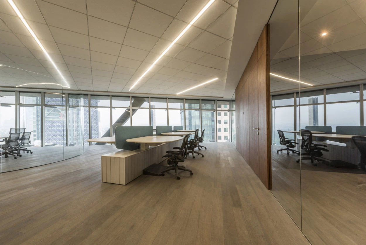 墨西哥城地标建筑——Torre Reforma 展示办公室-11