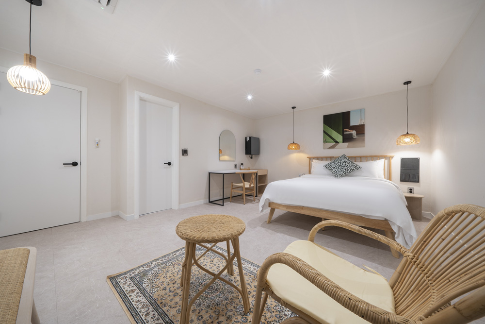 [韩国] 더휴식 고요 37 | 顶级设计师打造极简酒店内饰，完美呈现多样设计风格-10