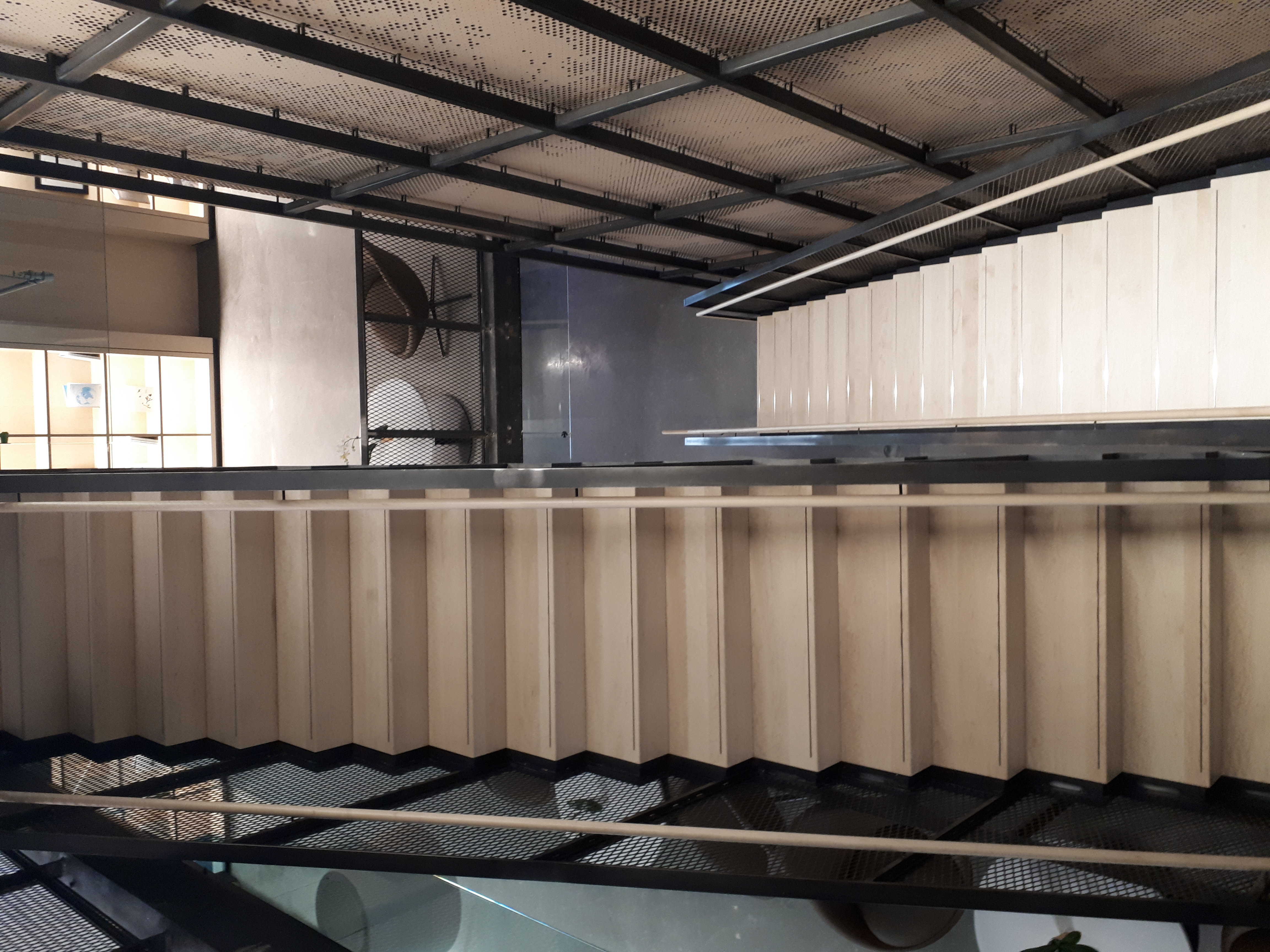 多伦多四层高楼开放式办公室的钢结构楼梯设计-13