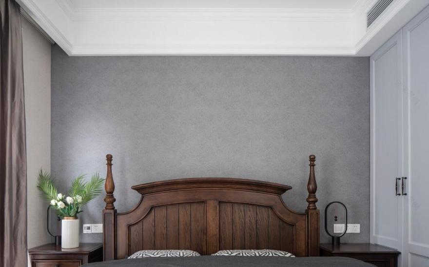 上海谷辰设计丨平层丨【阳光盒子】清爽美式里的优雅慢生活-35