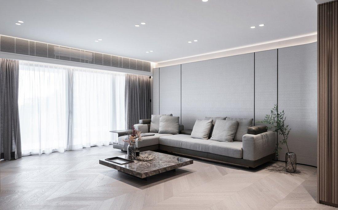 北京华侨城现代轻奢风装修设计丨中国北京-34