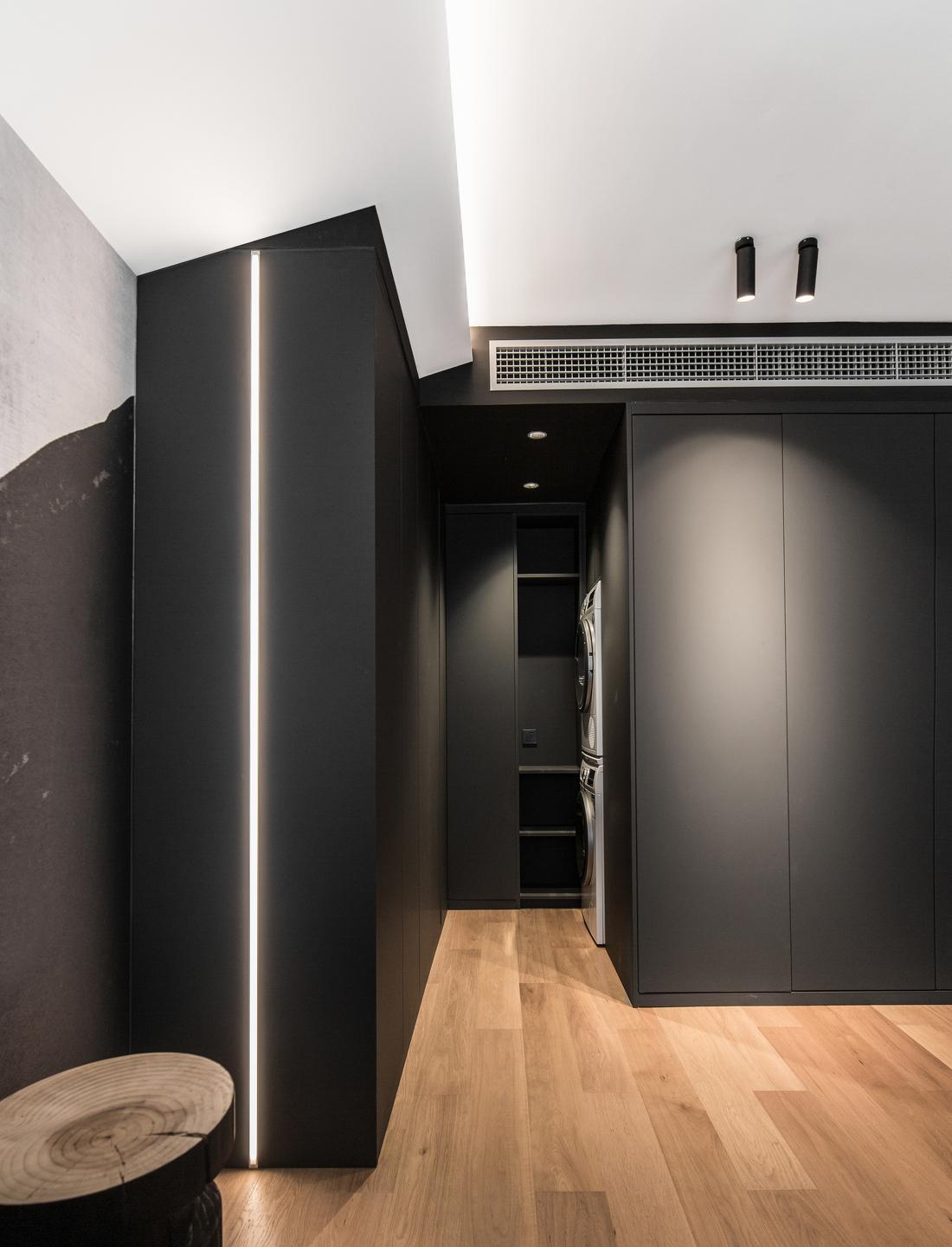 86平一室一厅爆改暗黑炫酷暖居-22