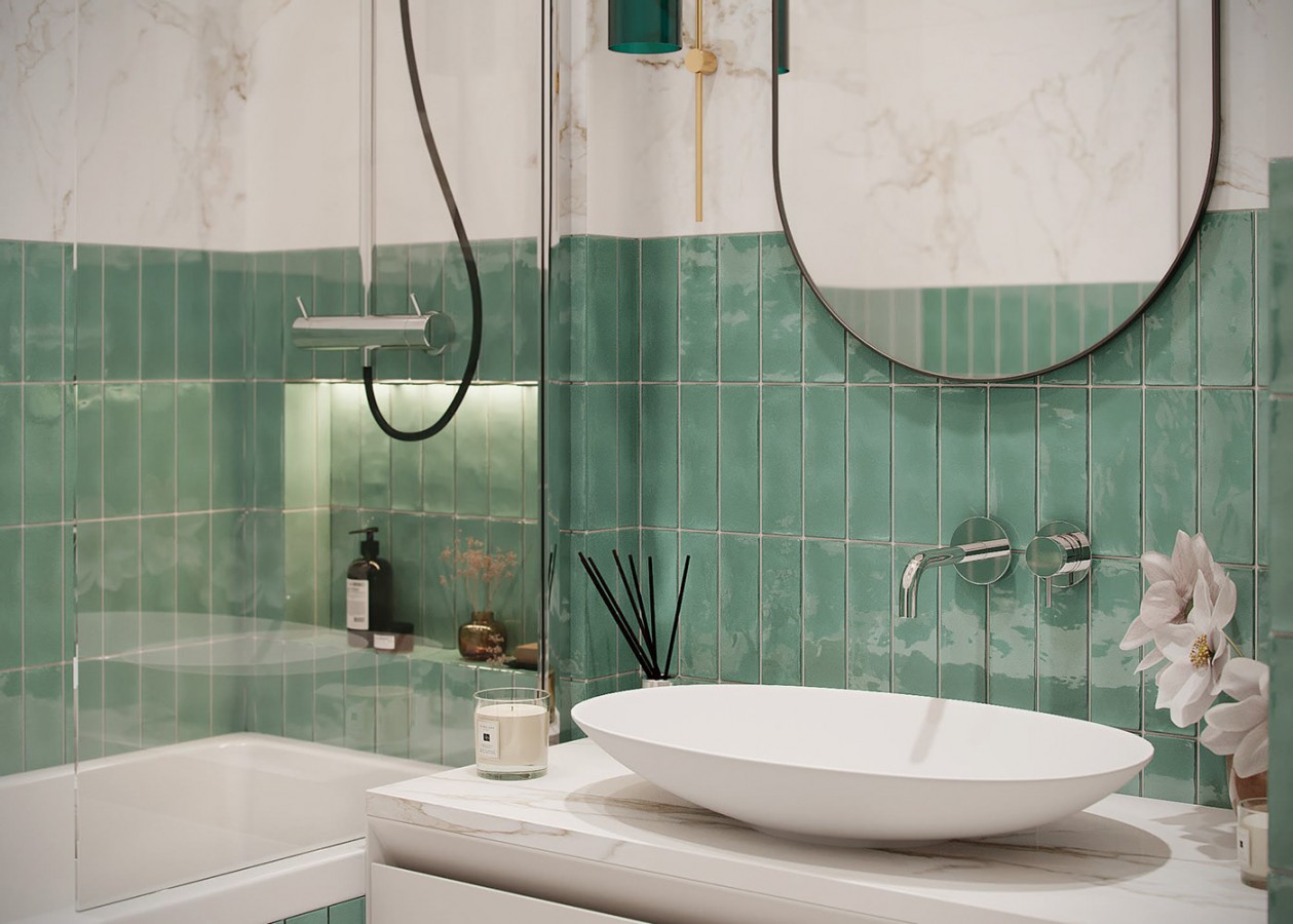 色彩清新--舒适且精致的住宅空间-22