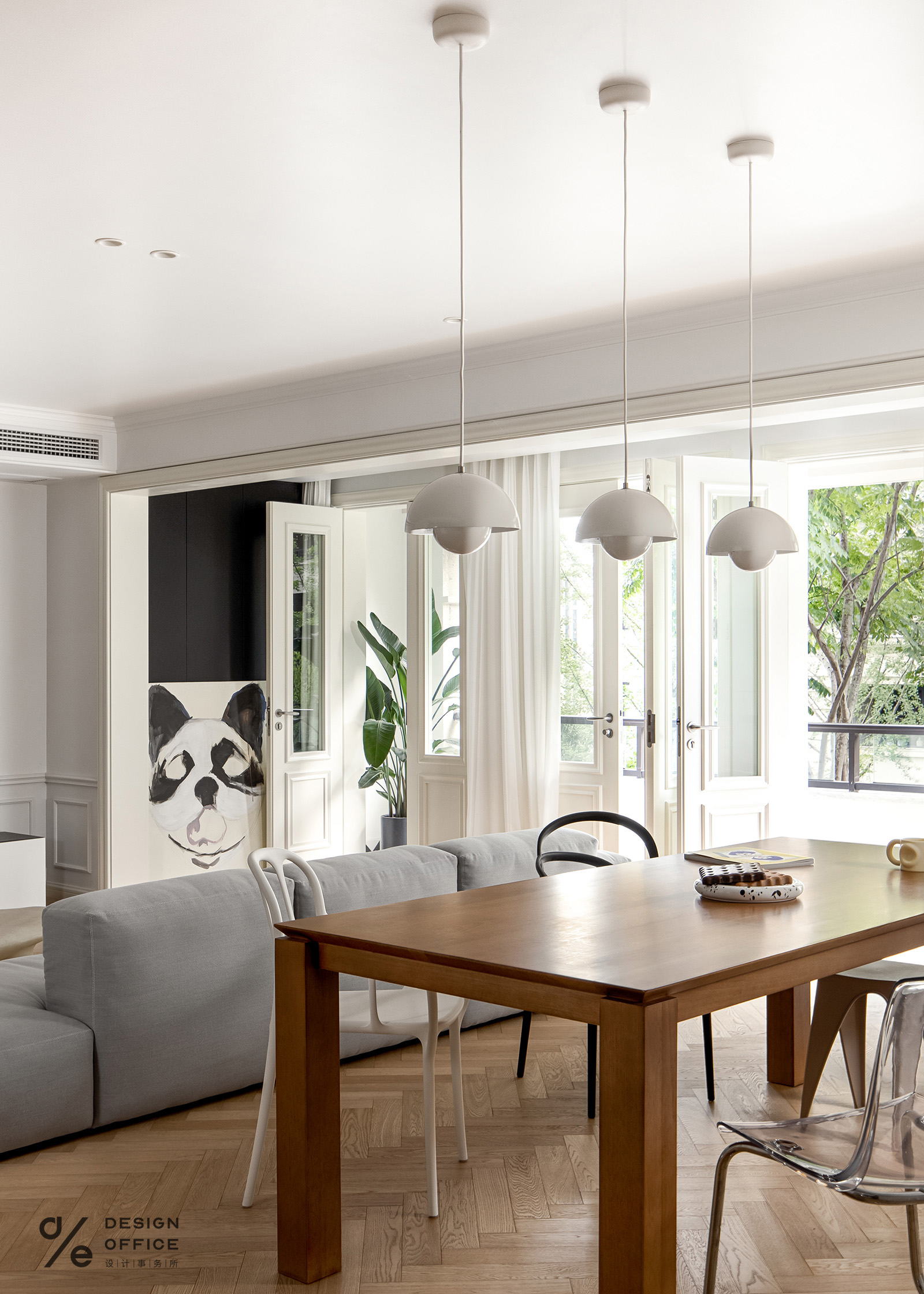 170㎡混搭法式风住宅设计丨DE 设计事务所-28