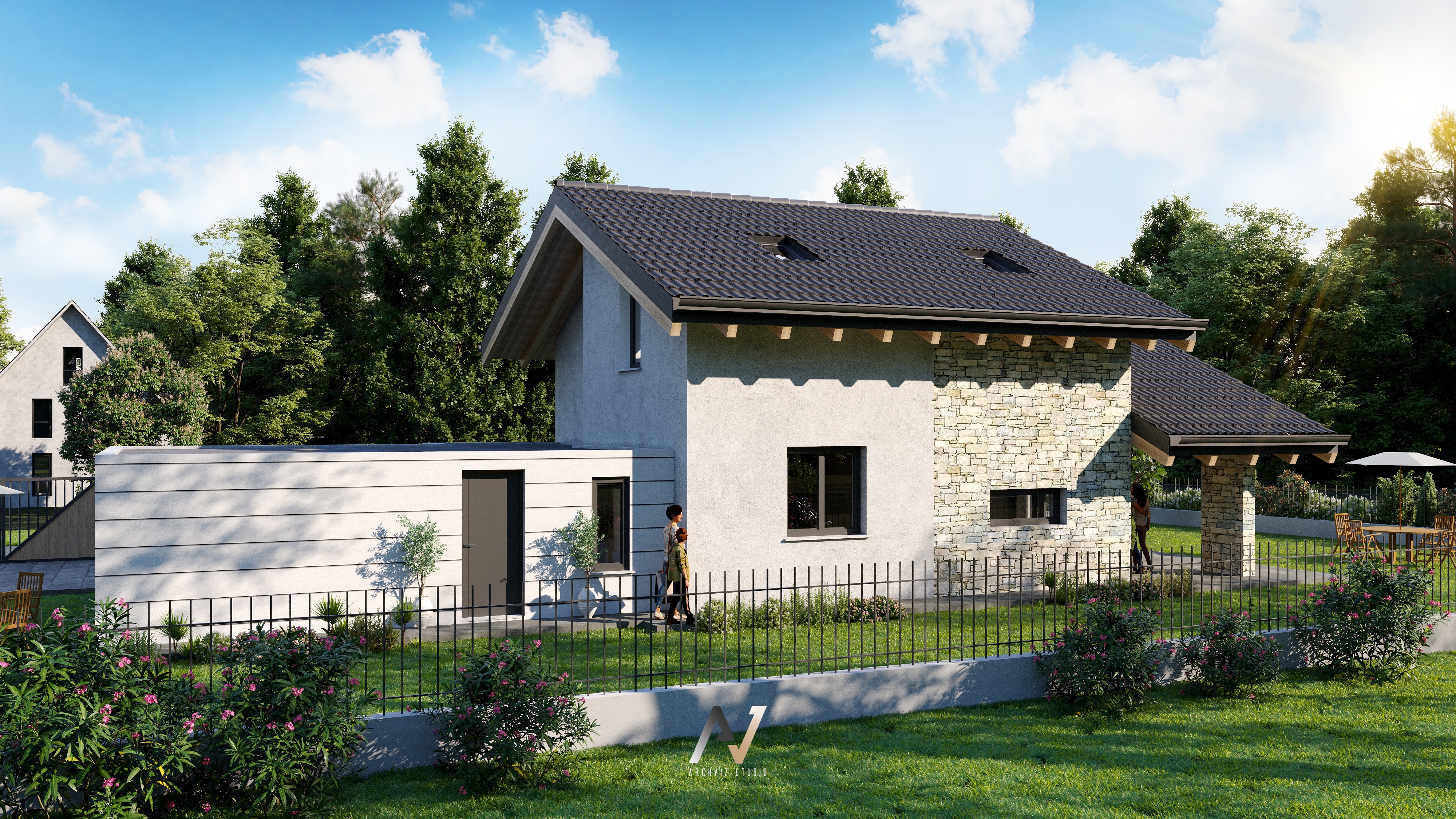 单栋别墅项目-4